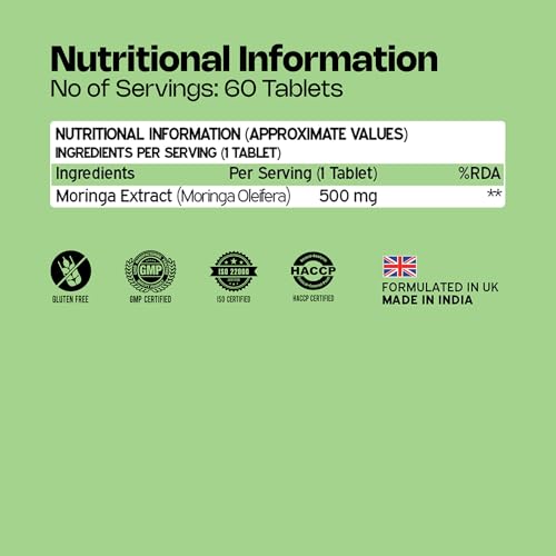 Nutriburst Moringa 500mg – 60