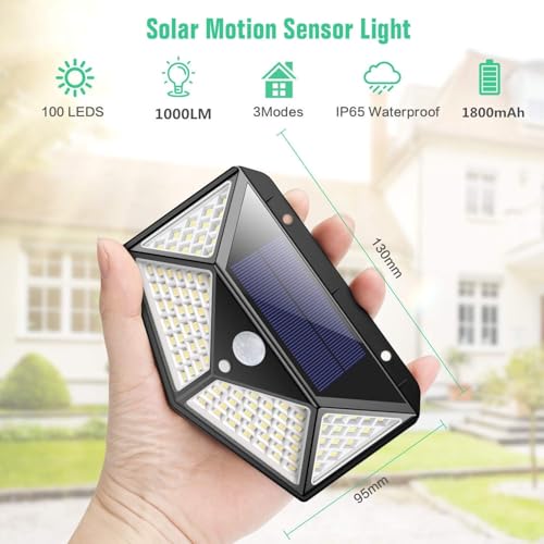 Outdoor Solar Lights with 3