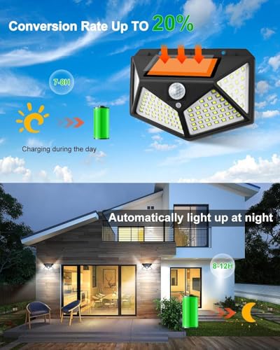 Outdoor Solar Lights with 3