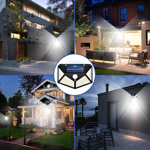 Outdoor Solar Lights with 3
