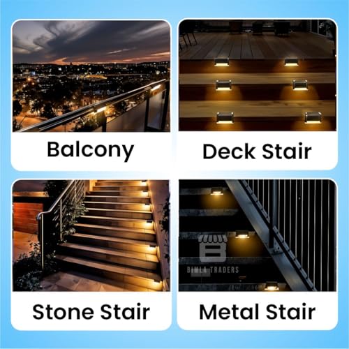 BTAG Solar-Powered Deck Light –