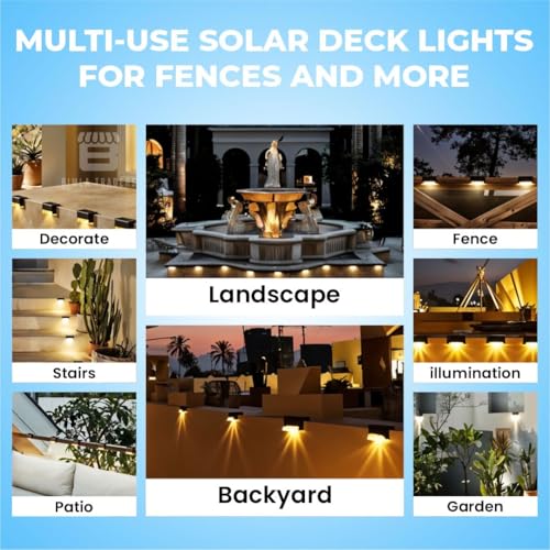 BTAG Solar-Powered Deck Light –