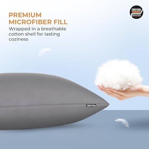 CareFoam Height Adjustable Microfiber Sleeping