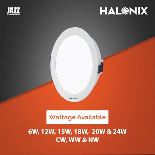 Halonix Polycarbonate Jazz 12W White