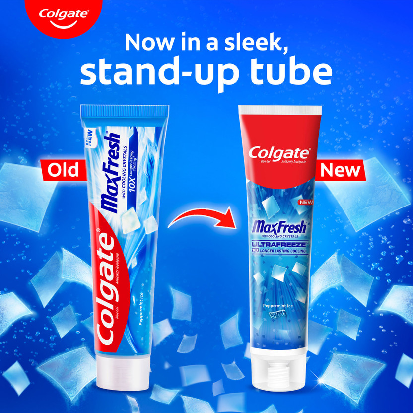 Colgate MaxFresh Toothpaste, Blue Gel