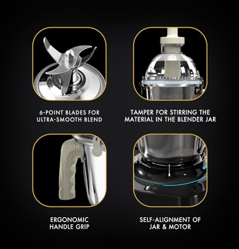Sujata MG02 Mixer Grinder|1000 Watts
