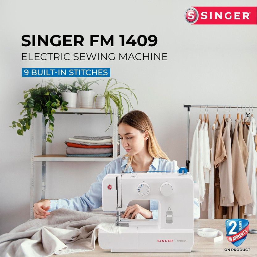 SINGER FM 1409 Electric Sewing Machine ( Built-in Stitches 9) - Image 3
