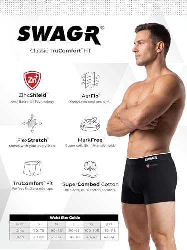 SWAGR 5 Pack Men's Super