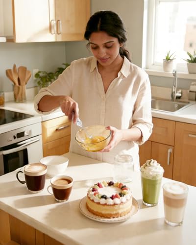 Rechargeable Electric Milk Frother