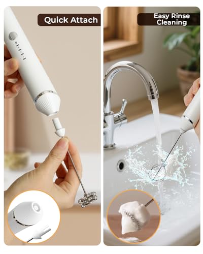 Rechargeable Electric Milk Frother