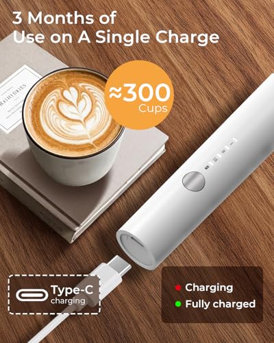 Rechargeable Electric Milk Frother