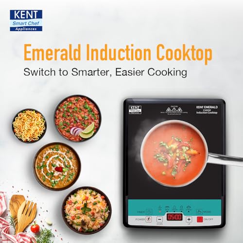 KENT Emerald Induction Cooktop 1500W|Faster