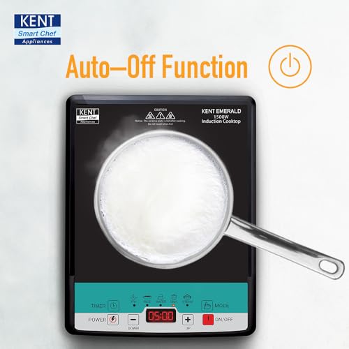 KENT Emerald Induction Cooktop 1500W|Faster
