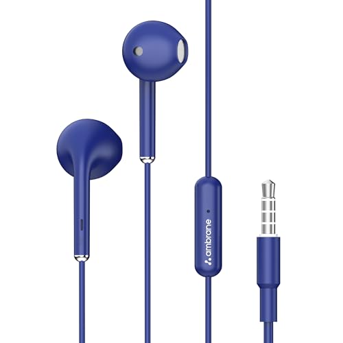 Ambrane Wired Headphones in Earphones