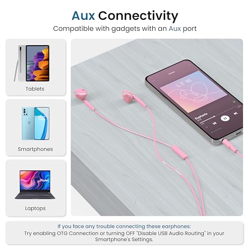 Ambrane Wired Headphones in Earphones