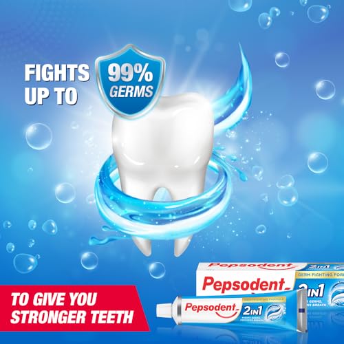 Pepsodent 2-in-1 Toothpaste 80G ||First