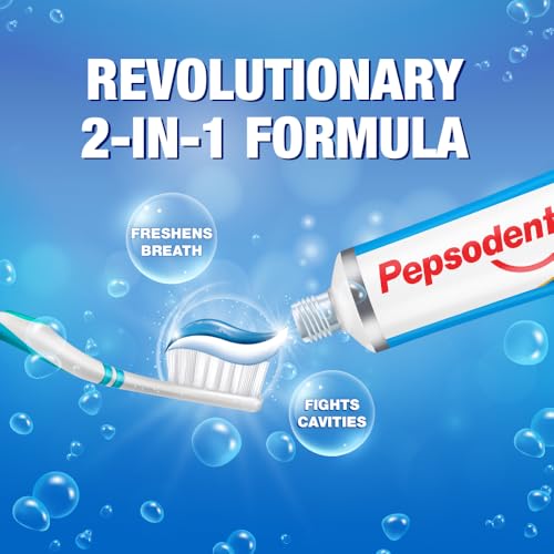 Pepsodent 2-in-1 Toothpaste 80G ||First