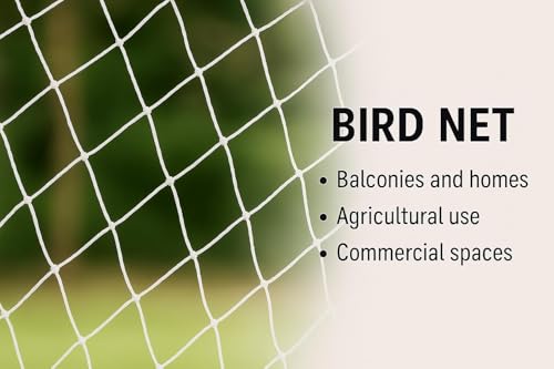 Anti Bird Protection Net, White