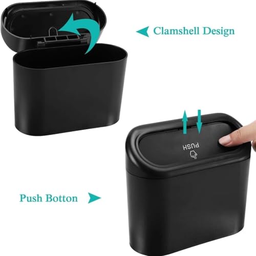 Car Trash Bin with Lid