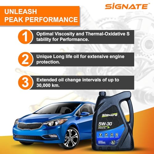 Signate Car Engine Oil
