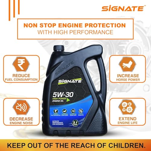 Signate Car Engine Oil