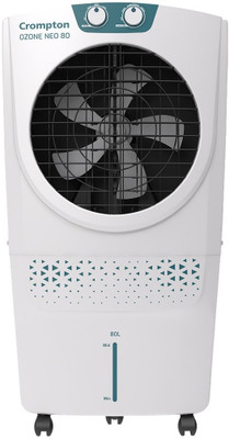 Crompton 80 L Desert Air Cooler(White, Teal, ACGC-OZONENEO80) - Image 2