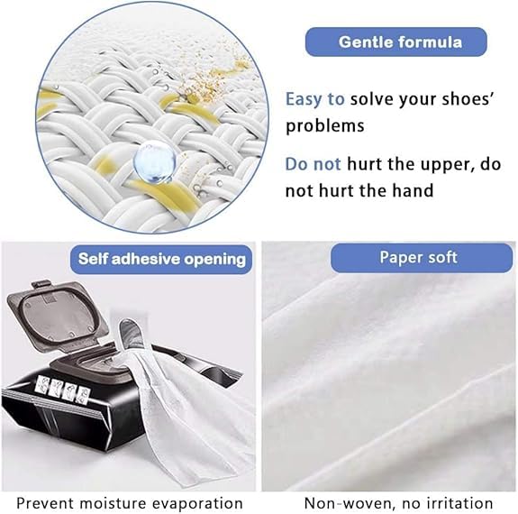 SONORO KATE Shoe Cleaning Wipes