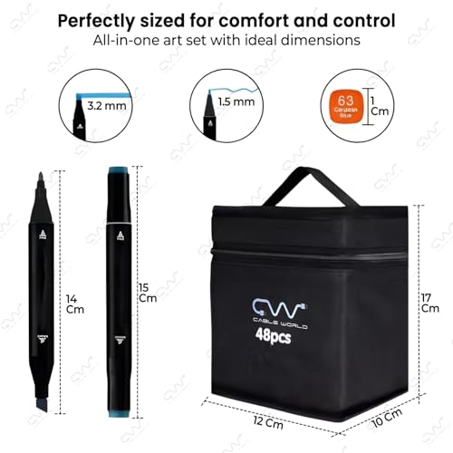 Cable World Dual Tips 48