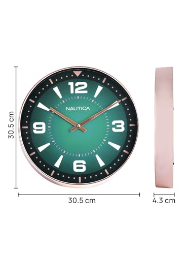 Nautica Modern Wall Clock