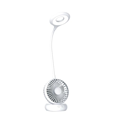 Halonix Polycarbonate Fan-O-Glow Portable Led