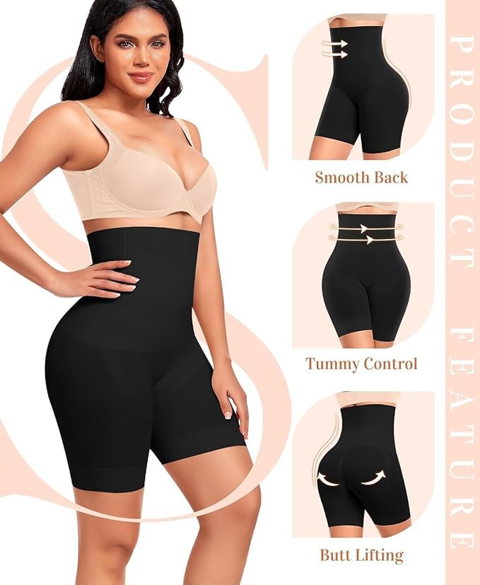 zaxty High-Waisted Tummy Control Shapewear