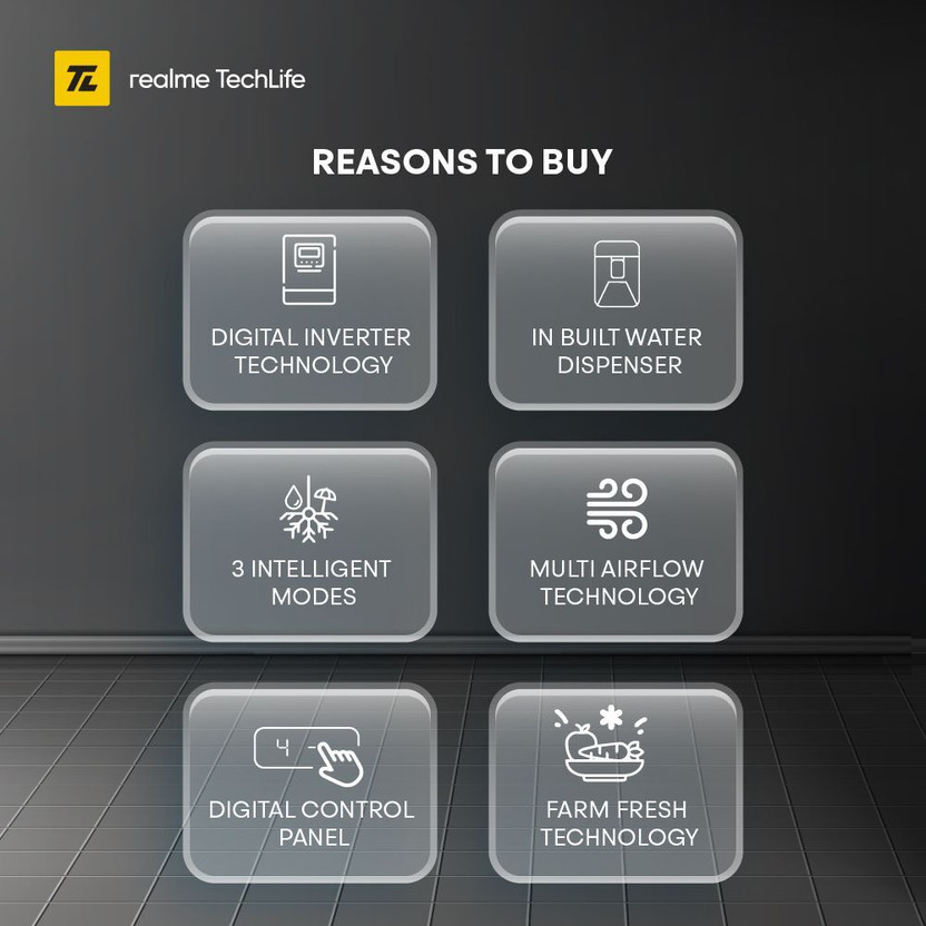 realme TechLife 584 L Frost
