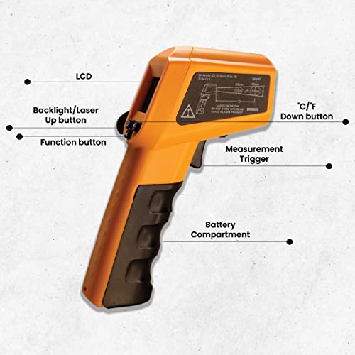 Thermomate Infrared Thermometer Non-Contact Digital