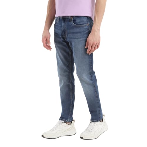 Levi's Men's 512 Slim Tapered Fit Mid Rise Blue Jeans - Image 3