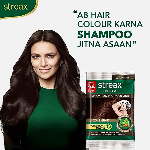 Streax Insta Shampoo Hair Colour