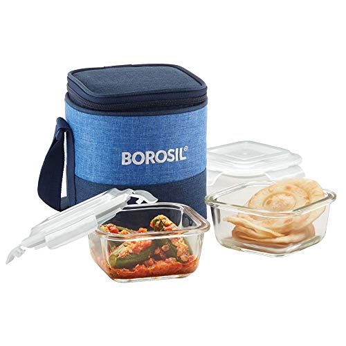 Borosil Prime Lunchbox with Bag