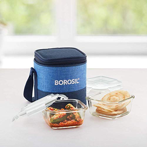 Borosil Prime Lunchbox with Bag