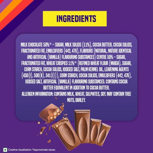 Cadbury Dairy Milk Crispello Chocolate Bar, 35 g (Pack of 15) - Image 3