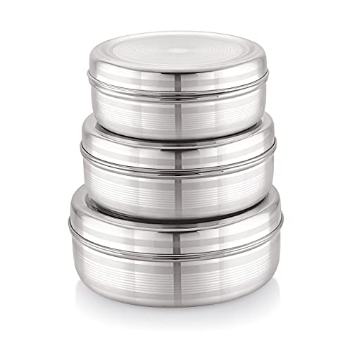 Attro Stainless Steel Puri Dabba