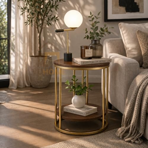 Modern Luxury Round Side Table