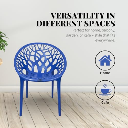 activa Crystal Plastic Arm Chair