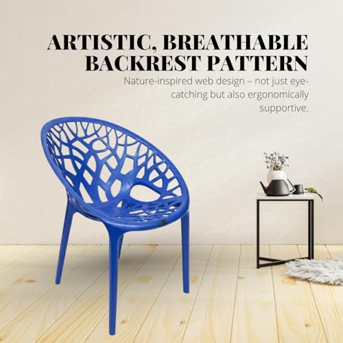 activa Crystal Plastic Arm Chair