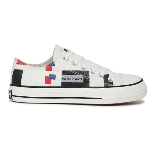Woodland Women White Sneakers