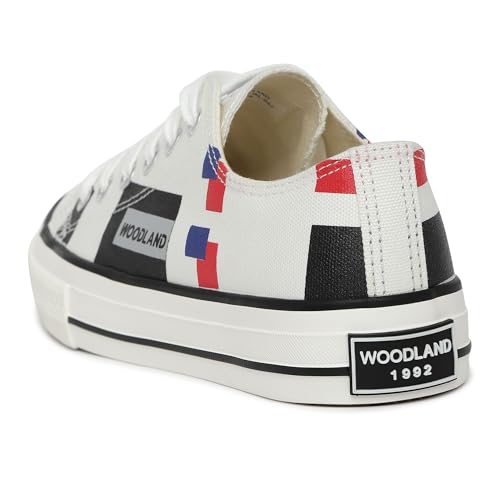 Woodland Women White Sneakers - Image 5