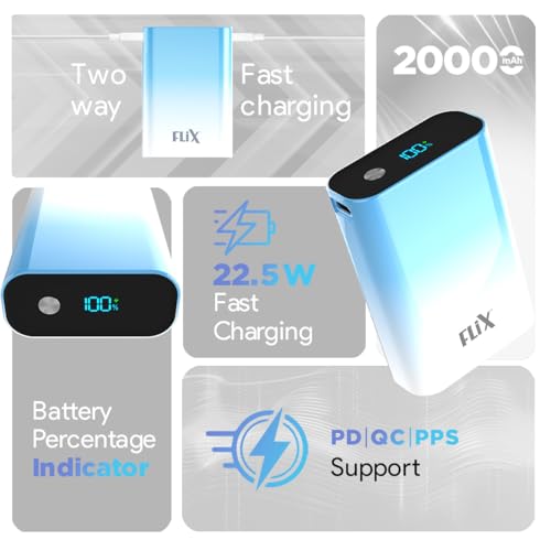 FLiX UltraCharge Duotone 20,000mAh 22.5W