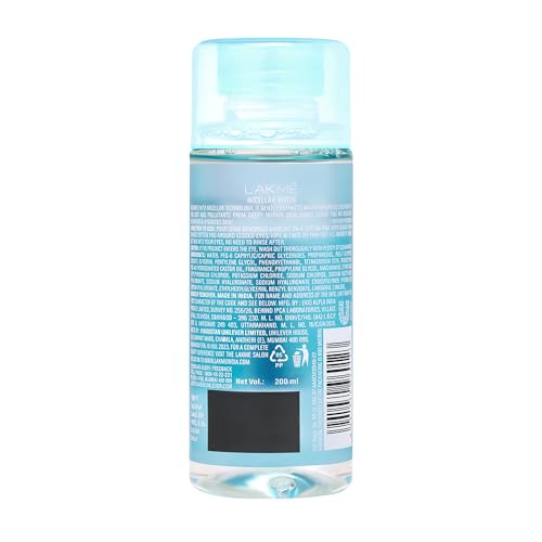 Lakme Micellar Water: Hydrating &