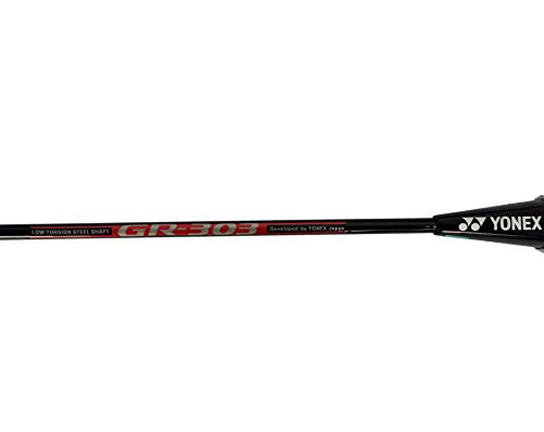 Yonex GR 303 Aluminium Blend Badminton Racquet with Full Cover (Black) - Image 4