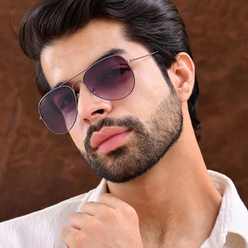 ROYAL SON UV Protected Aviator Unisex Sunglasses - Image 2