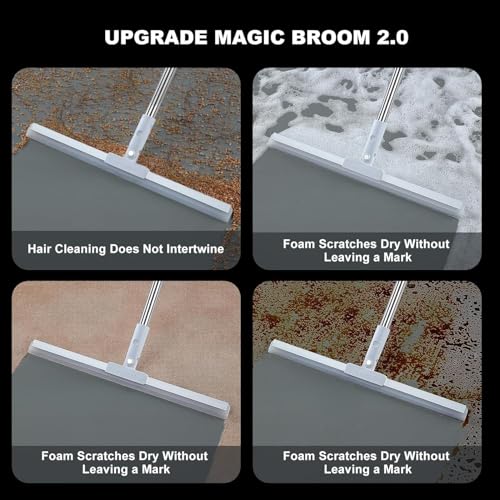 Bathroom Squeegee Plastic Wiper Rotating
