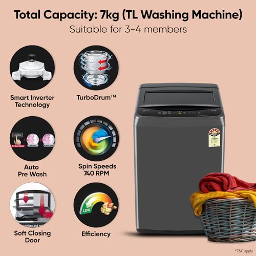 LG 7 Kg 5 Star